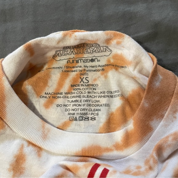 Hot Topic tie dye Bakugo t-shirt sz xs - Picture 5 of 6
